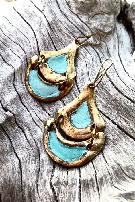 Bronze Earrings