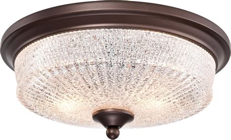 Bronze Flush Mount Light Fixture