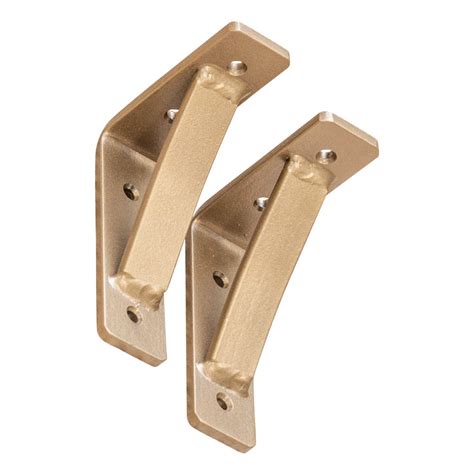 Bronze Folding Shelf Brackets