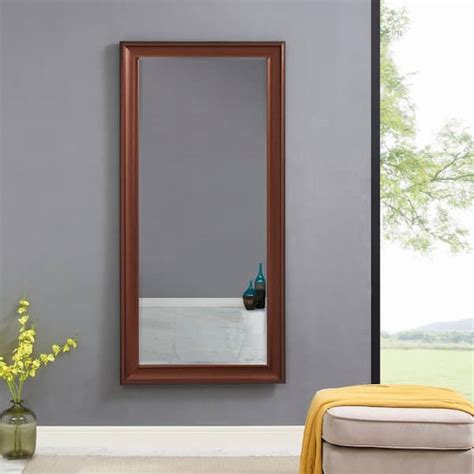Bronze Framed Floor Mirror
