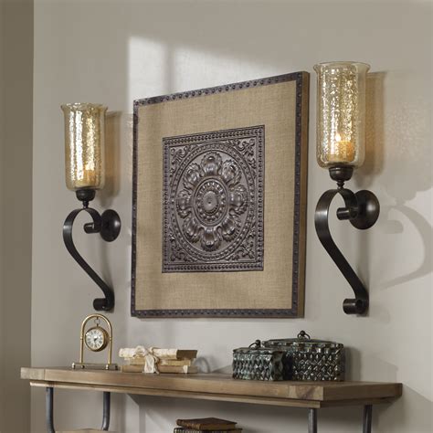 bronze hanging wall sconce