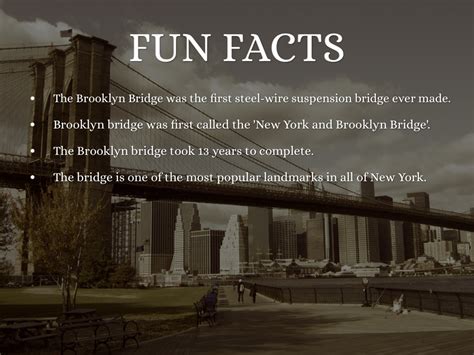 brooklyn bridge fun facts for kids