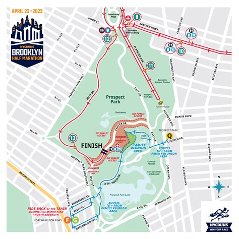 brooklyn half marathon 2024 map
