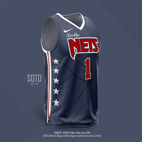 brooklyn nets blue jersey