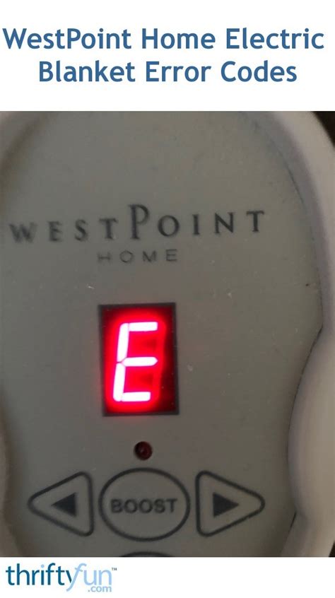 Brookstone Heated Blanket Error Code F1