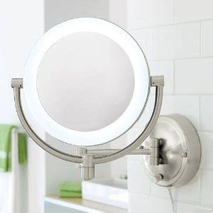 Brookstone Wall Mounted Makeup Mirror