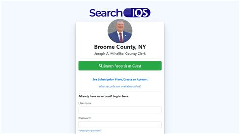 broome county clerk online records