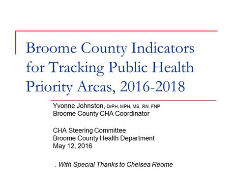 broome county health assessment