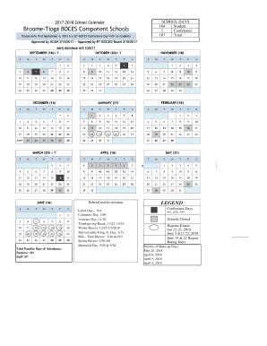 broome tioga boces school calendar