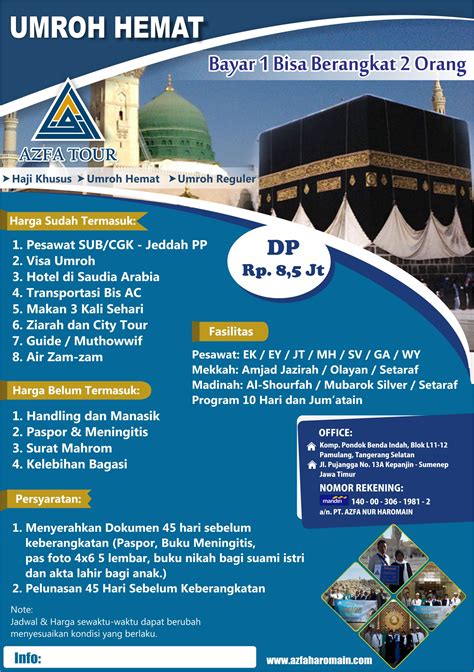 Brosur Umroh