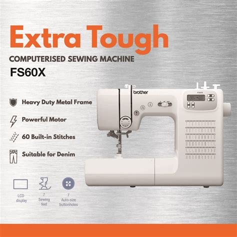 Brother Computerized Sewing Machine Fs60X