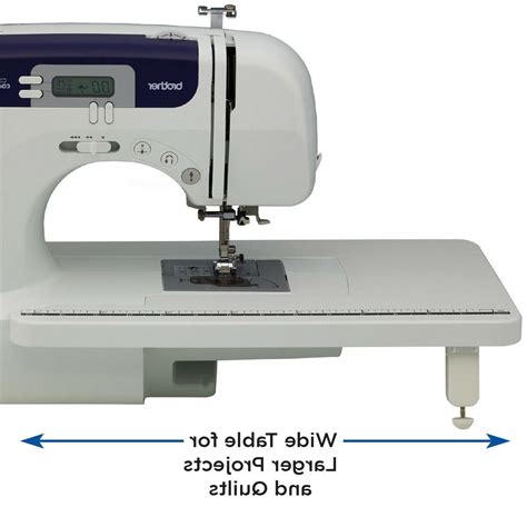 Brother Cs6000I Computerized Sewing Machine With Wide Table
