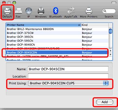 Brother Cups Driver For Mac