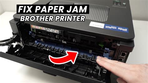 Brother Printer Paper Jam Inside