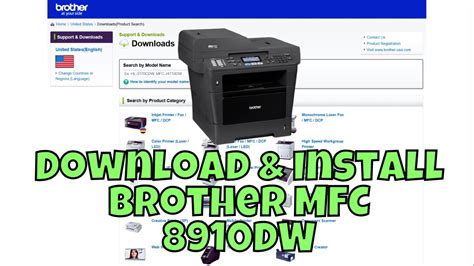 Brother MFC8910Dw AllInOne Laser Printer w DRUM/TONER 12502630890 eBay