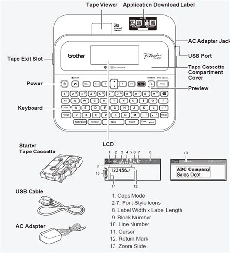 How To Use Brother PTouch Handheld Label Maker PT 1400 Review YouTube
