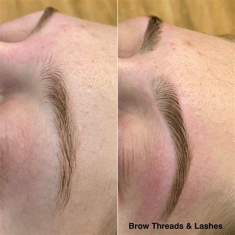 brow threads & lashes