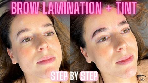 Brow Tint Or Lamination First