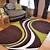 brown and green area rugs