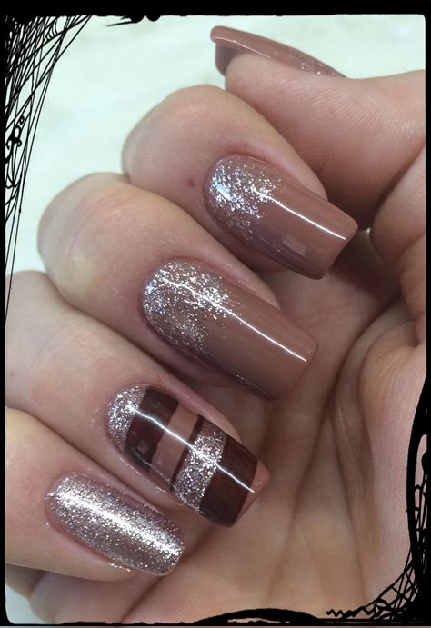s on Instagram Brown Cow Nails inspired by chaunlegend using