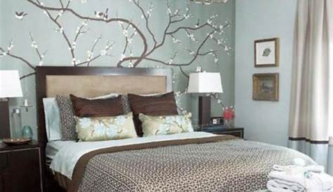 17 Romantic Brown And Blue Bedroom Ideas