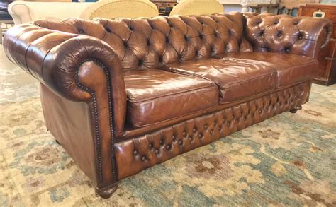 The Best Brown Chesterfield Sofa Second Hand Best References