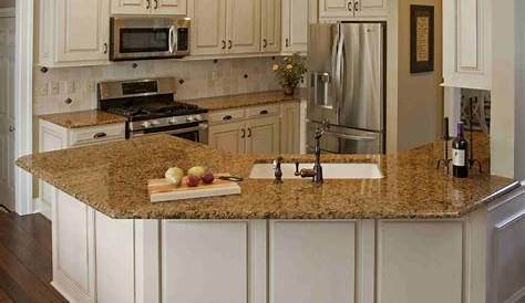 Brown Granite Countertops White Cabinets 50+ Popular Kitchen Design Ideas