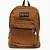 brown jansport backpack