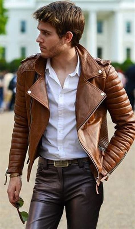 Brown Leather Jacket Outfit Ideas For 2023