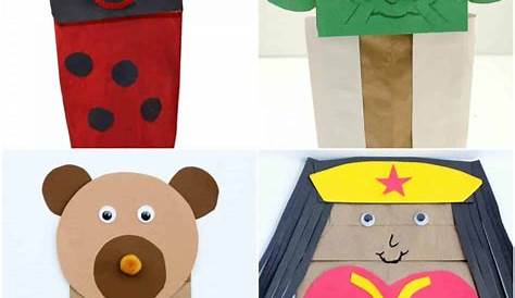 15 Brilliant Uses for Brown Paper Bags | Preschool arts and crafts