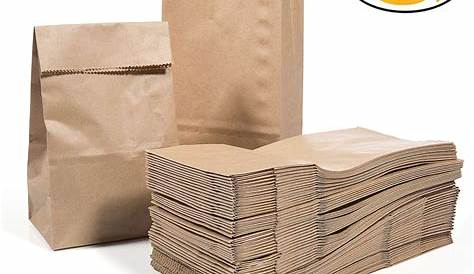 Flat Brown Paper Bags - No Handles - Buy Online | QIS Packaging