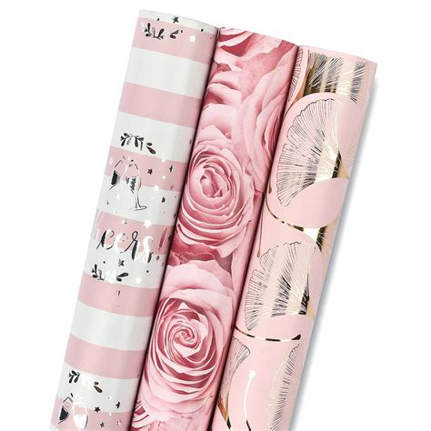 brown and pink wrapping paper