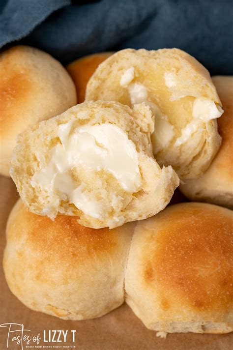 Homemade Brown 'n Serve Rolls Recipe Tastes of Lizzy T