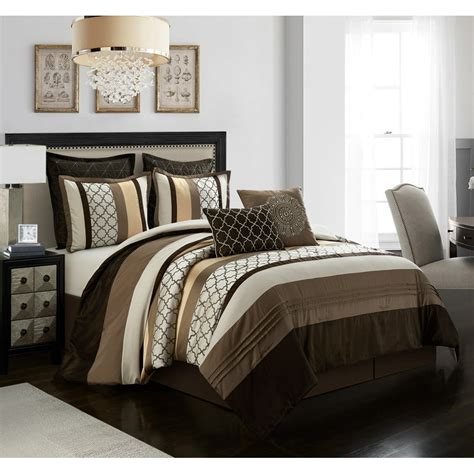 Brown Bedroom Comforter Set