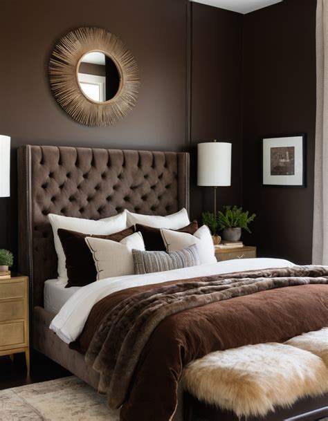 Brown Bedroom Personal Touches