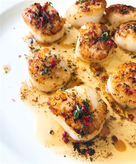 Brown Butter Thyme Scallops