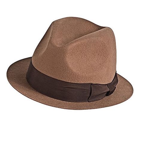 brown detective hat