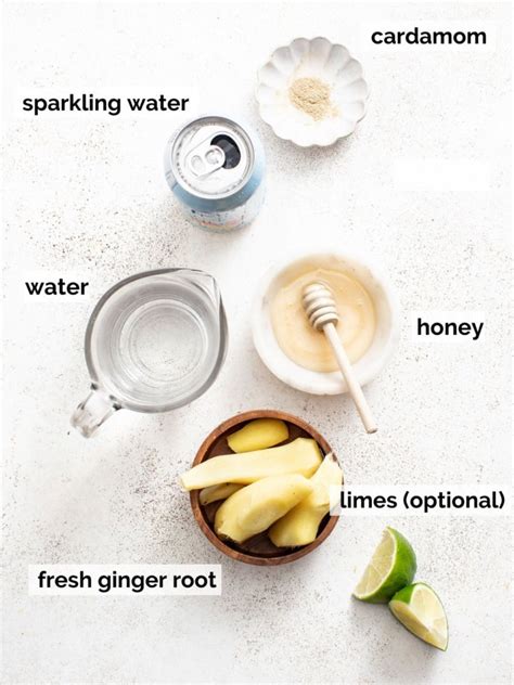 Brown Ginger Ale Ingredients