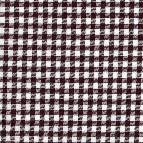 brown gingham