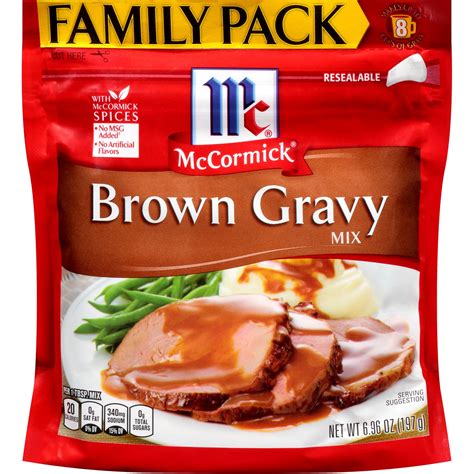 Brown Gravy From Packet