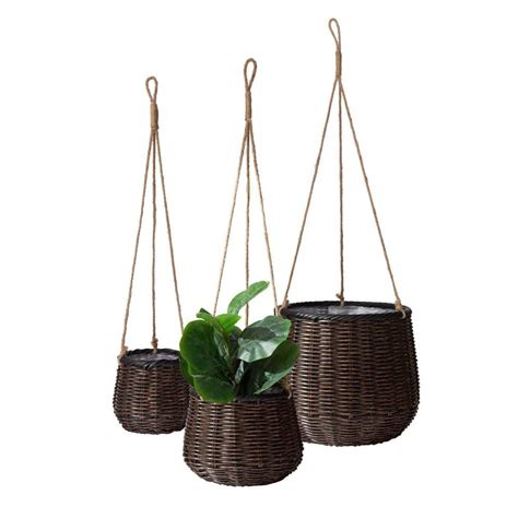 Brown Hanging Basket