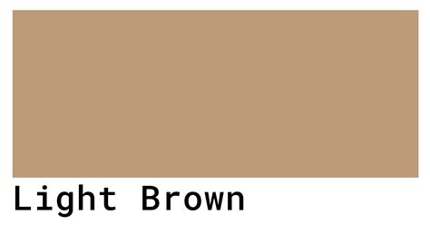Brown Light Color Code