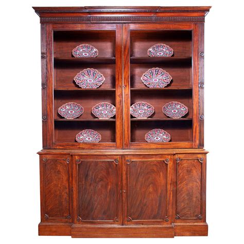 Brown Mahogany Bookcase