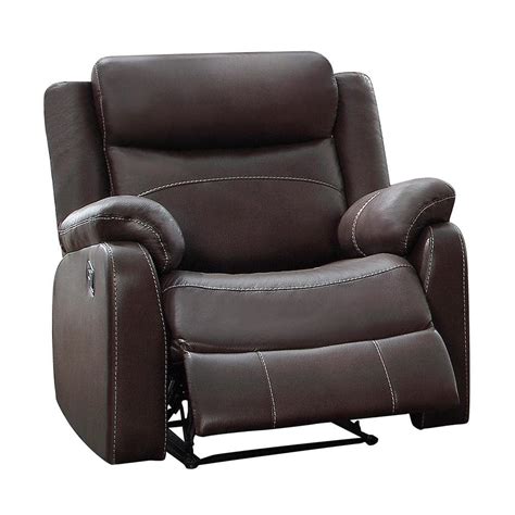 Brown Material Recliners