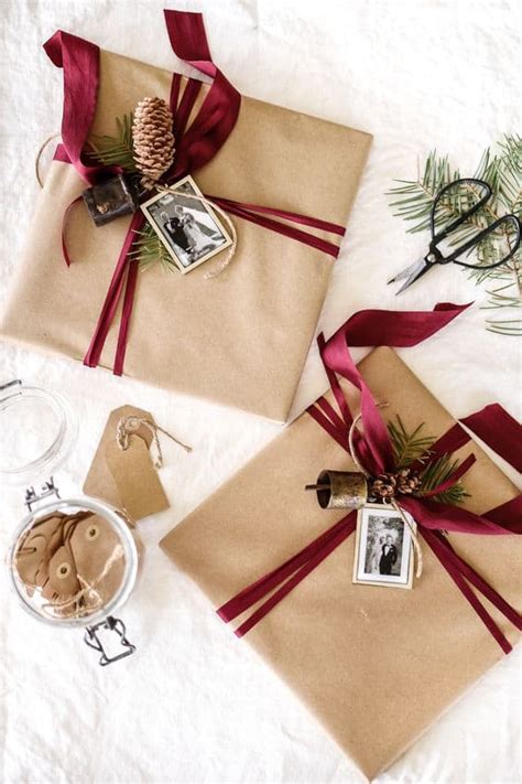 brown paper bag christmas wrapping paper