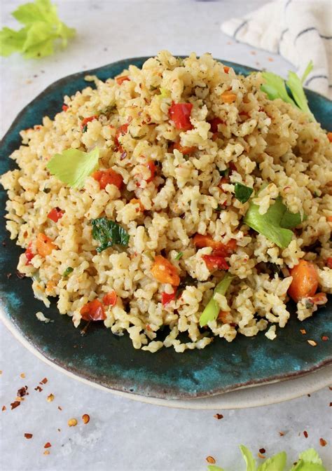 brown rice pilaf
