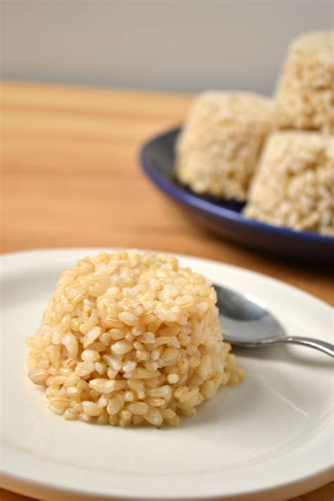 brown rice serving