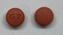 brown round pill g2