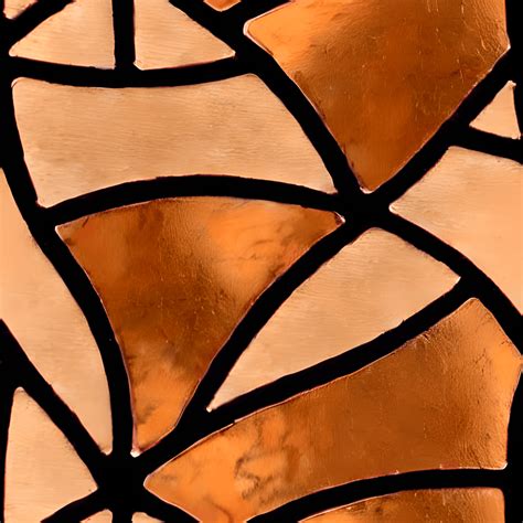 Brown Stained Glass Sheets