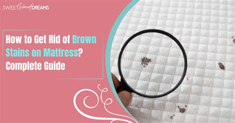 Brown Stains On Comforter
